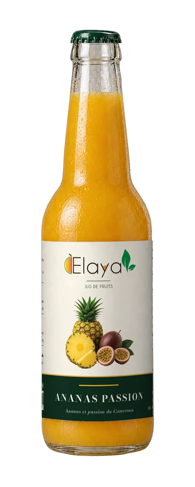 Bouteille Elaya Ananas Passion, 33 cl