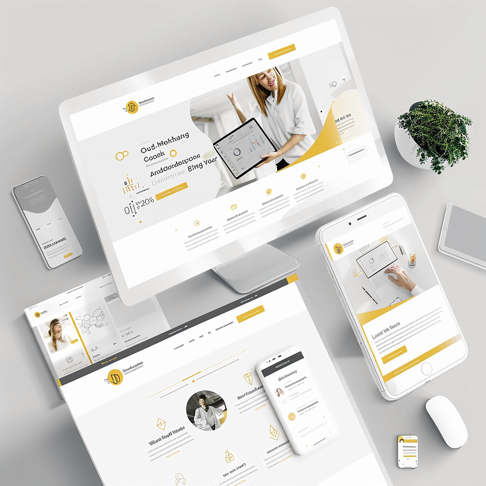 website interface