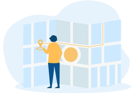 Abstract metalic shape