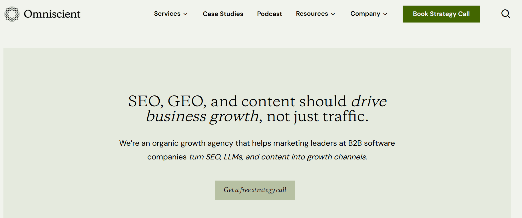 omniscient digital - Best SaaS SEO Agency