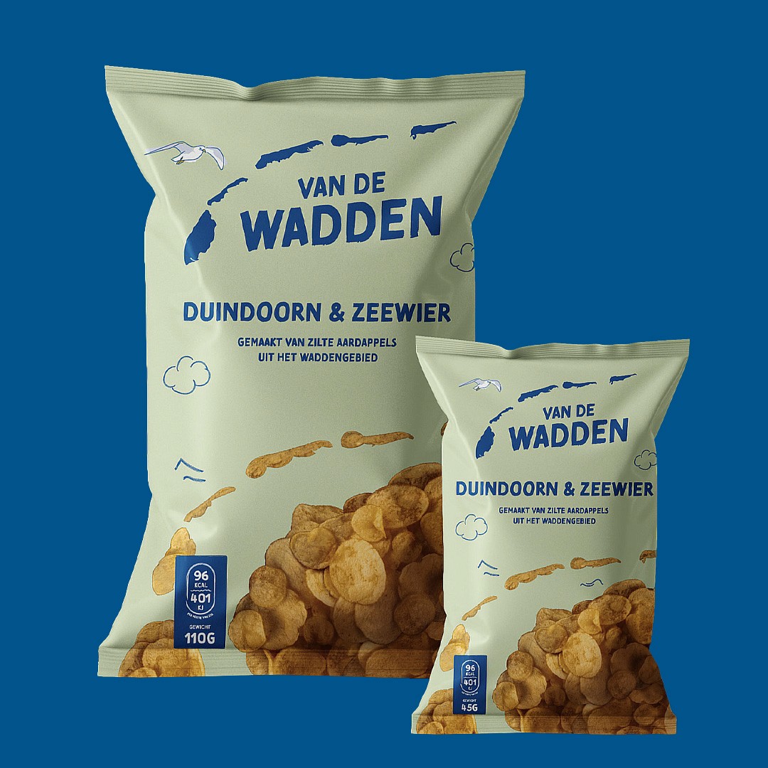 Van de Wadden verpakking