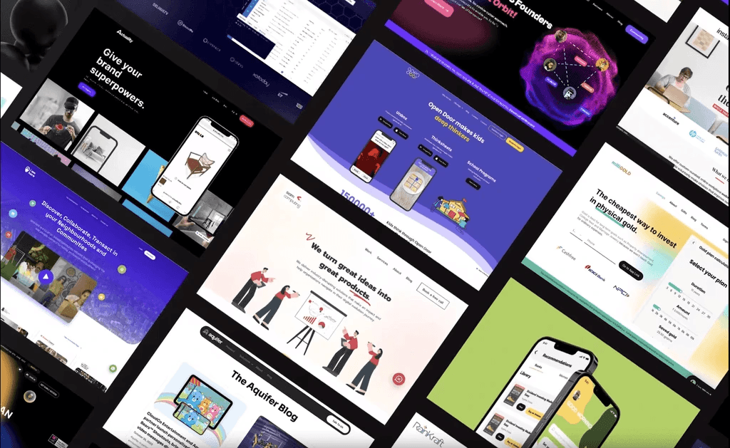 Carousel of Project Main Screens