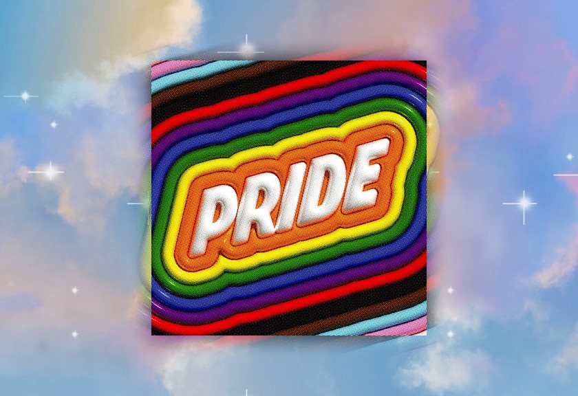 Celestial-themed digital baby shower invitation with a baby resting on a pink cloud and glowing text that reads “an angel is coming.”