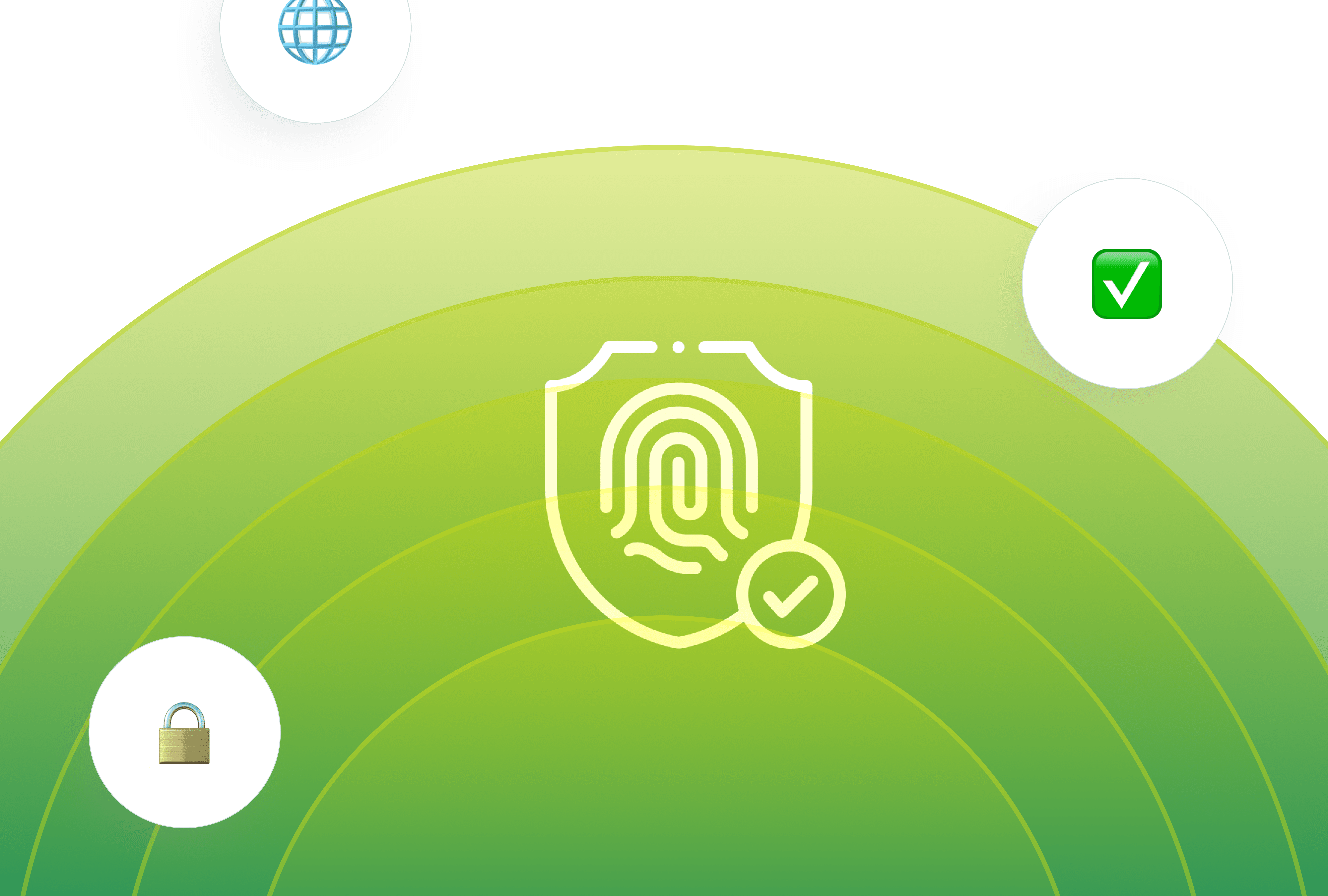 Gauge showing levels of user engagement, with tags for high and low engagement percentages.
