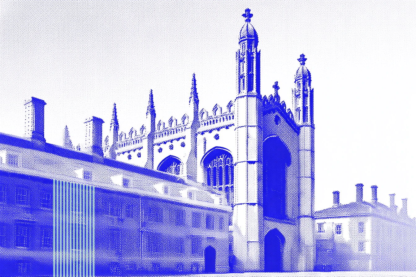 Cambridge city illustration symbolizing landlord app and compliance software. Represents property management system features including rent collection, EPC, EICR, Gas Safety, Right to Rent check, Section 8, Section 21, and landlord tenant app compliance.
