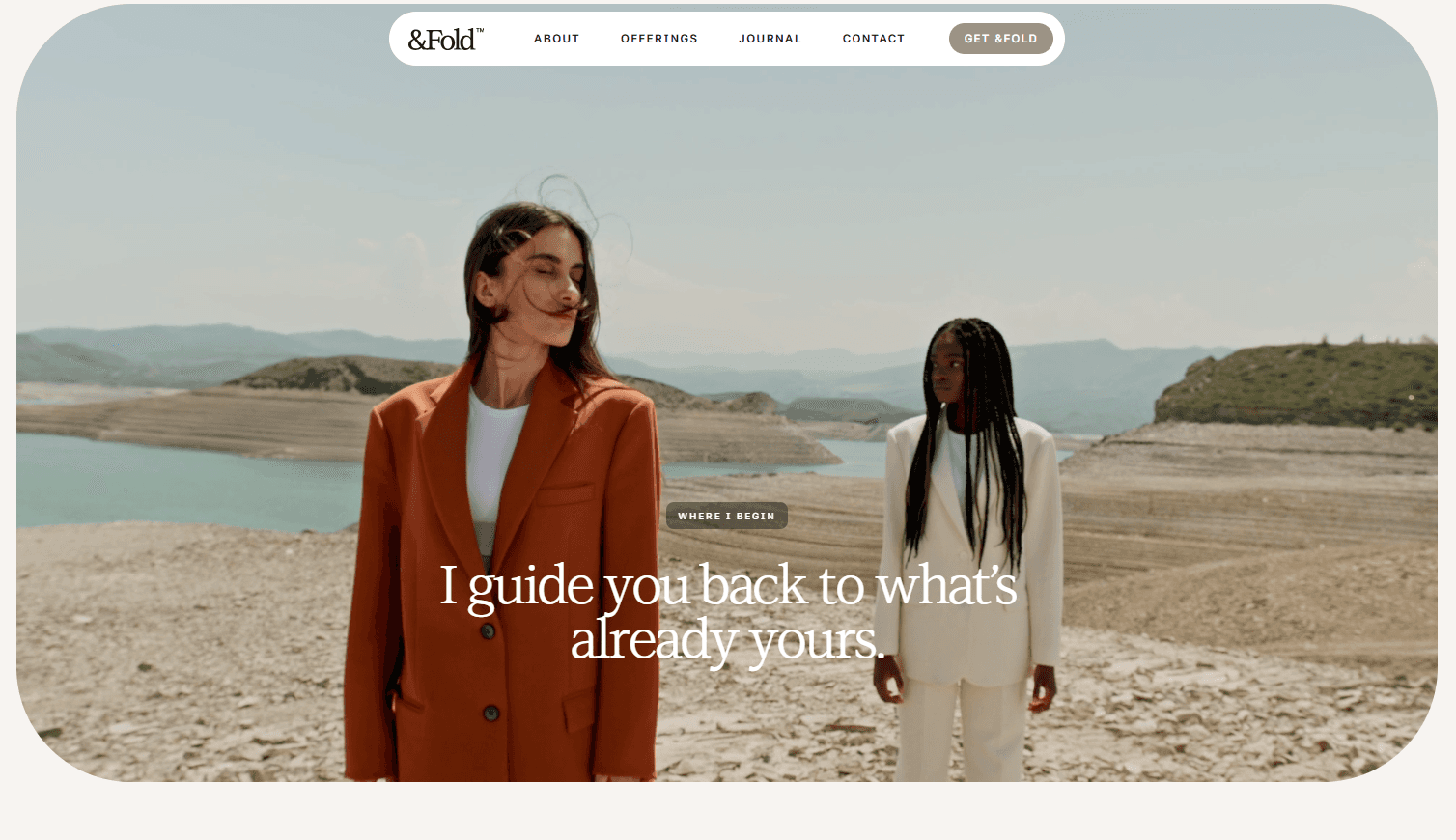 Realione Hero section