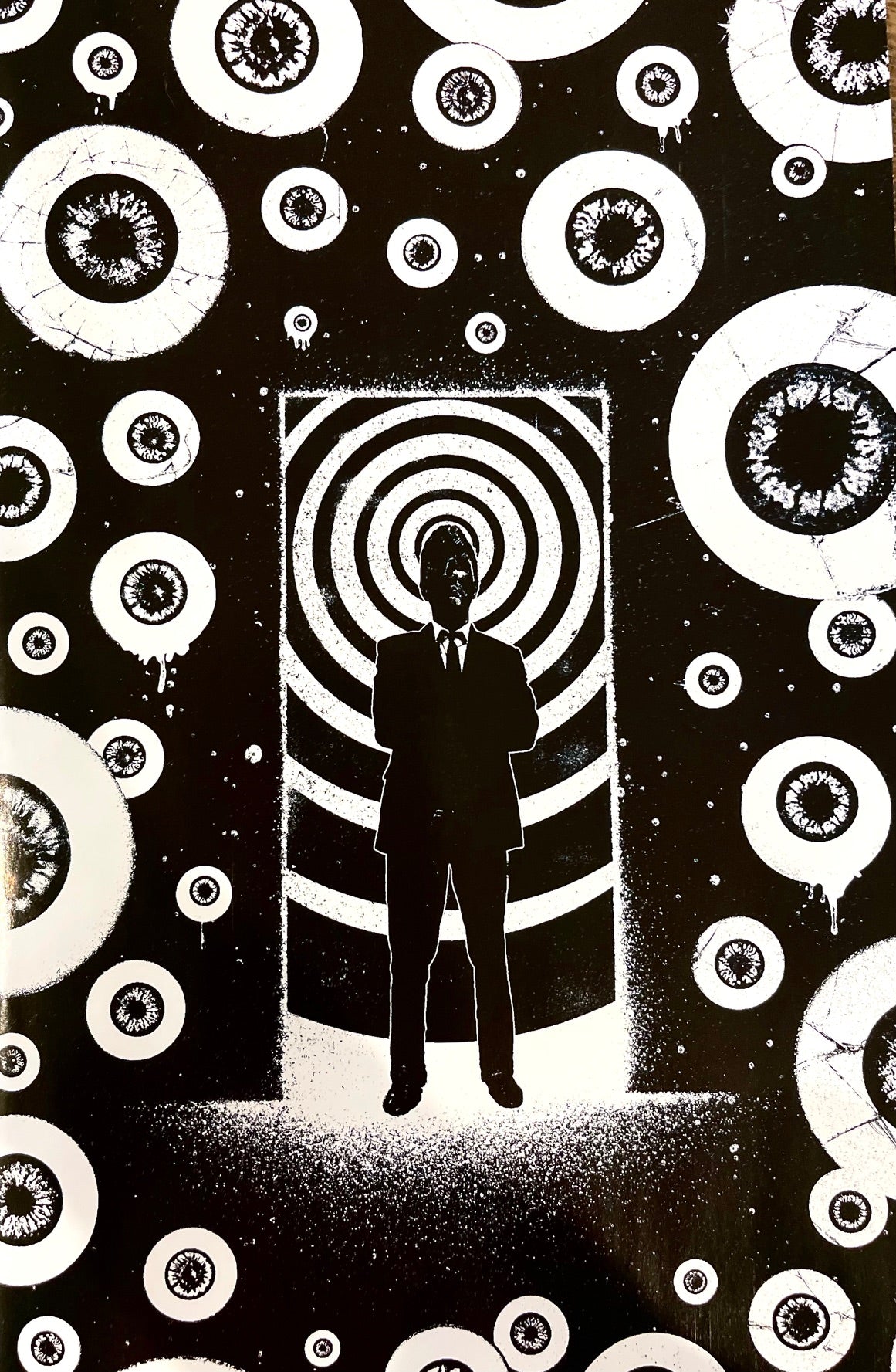 Twilight Zone #5 Silent Warning Matt Wilson Virgin Variant Front Cover – Big Dex Comics Exclusive