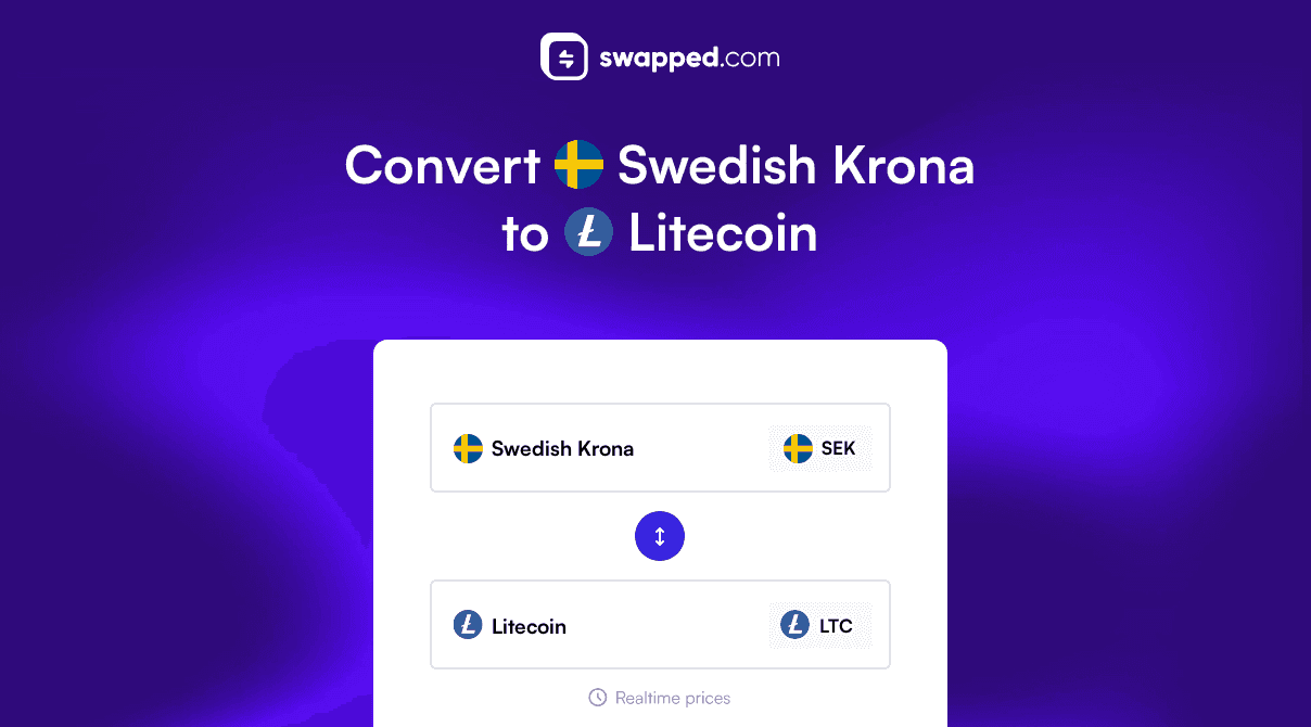 Convert Swedish Krona (SEK) to Litecoin (LTC)