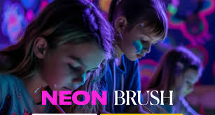 Neon Brush Kids: corso di pittura al neon per tutta la famiglia