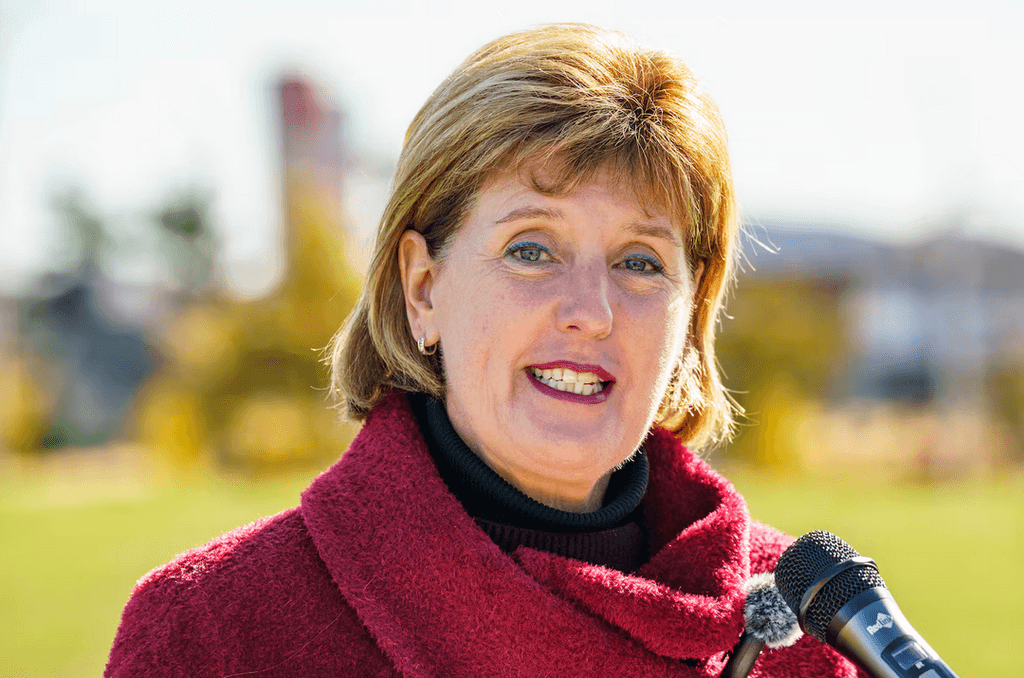 Photo de Marie-Claude en plan rapproché