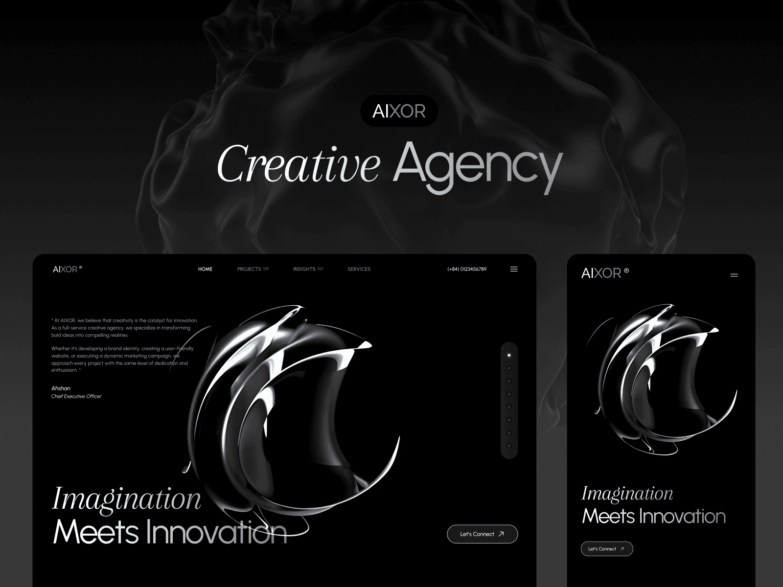 Aixor - Free Agency Website Template