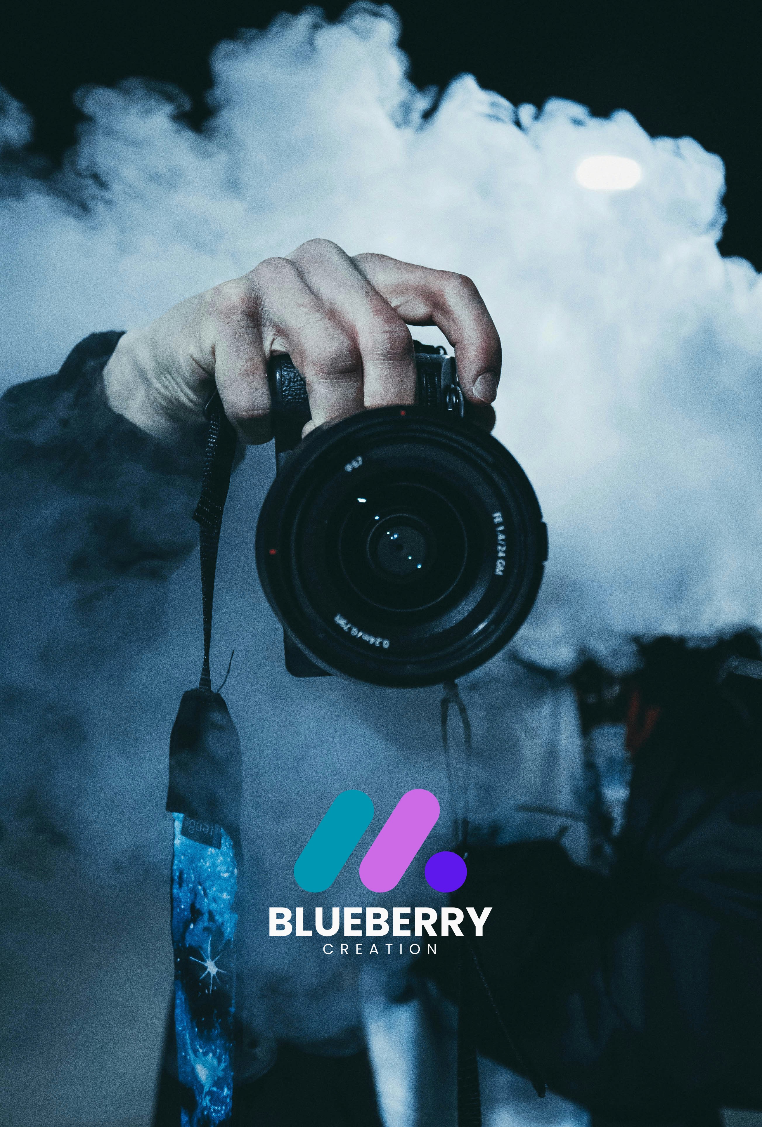 Portrait of portfolio creator – front view