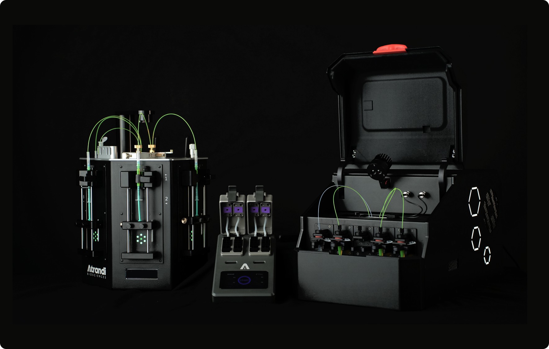 A sleek, modern bicycle with a glowing orange accent on the frame, set against a dark background, featuring a framer template orbitx premium portfolio website design.