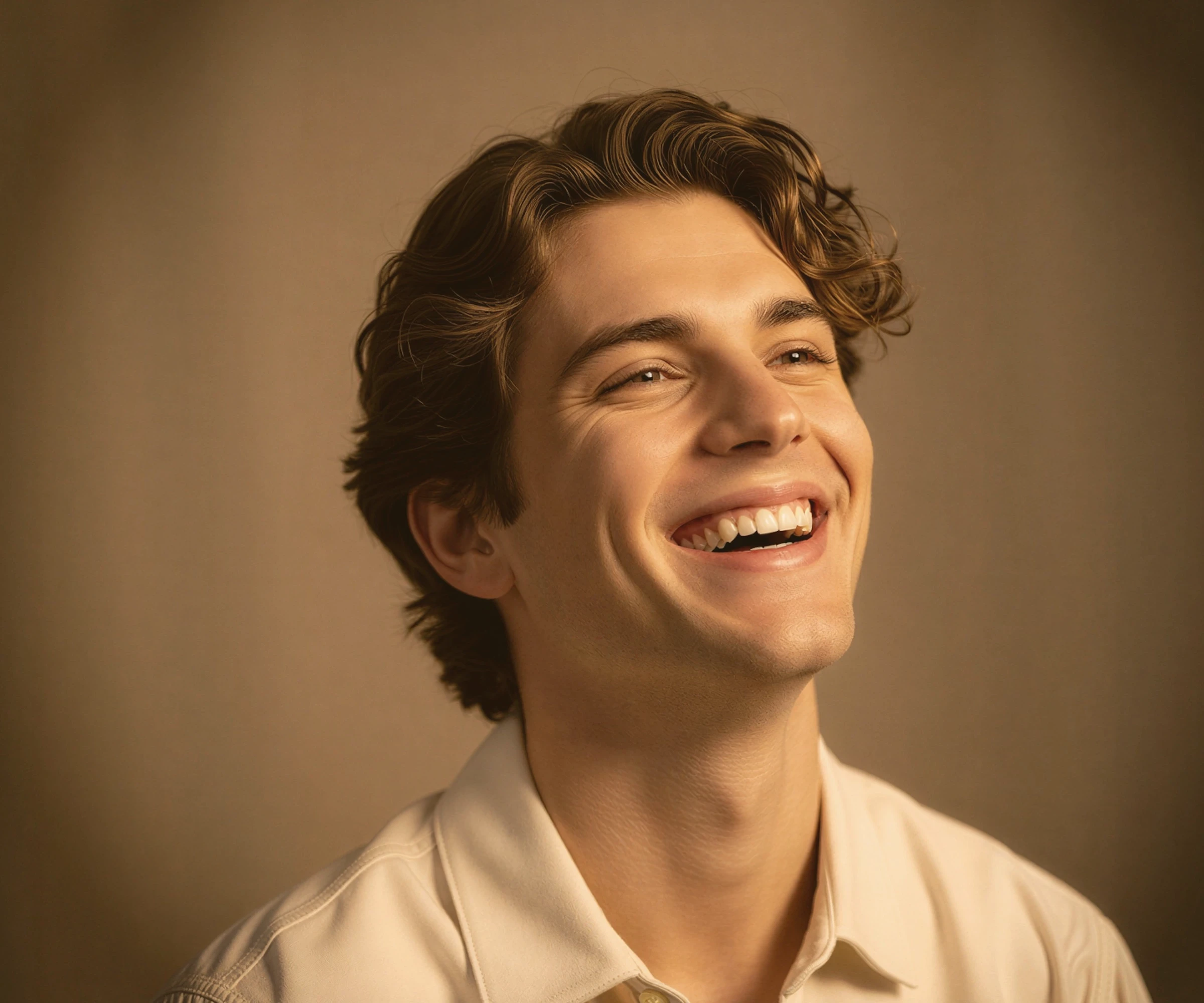 Smiling Young Man Portrait