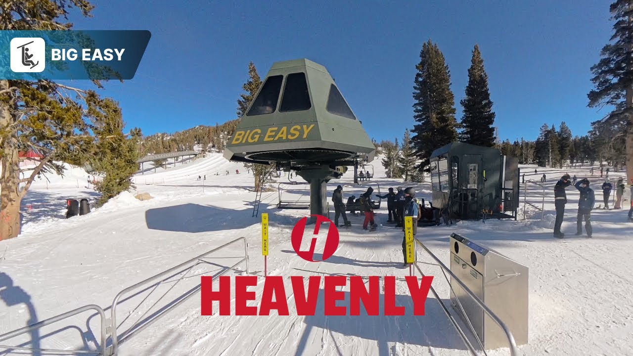 Big Easy Lift Heavenly – Mid-Mountain Beginner Terrain