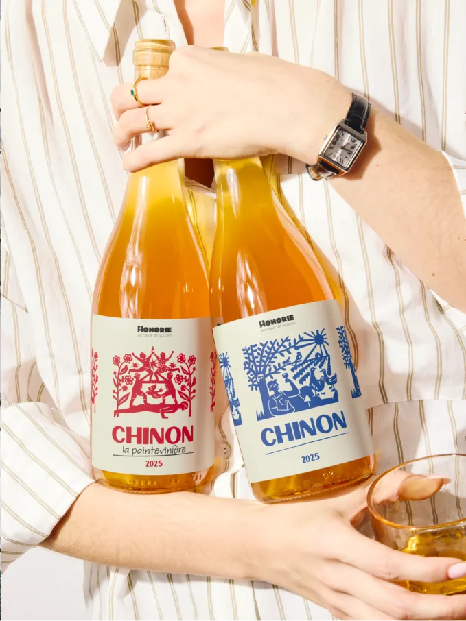 Bouteilles de vin Honorie1