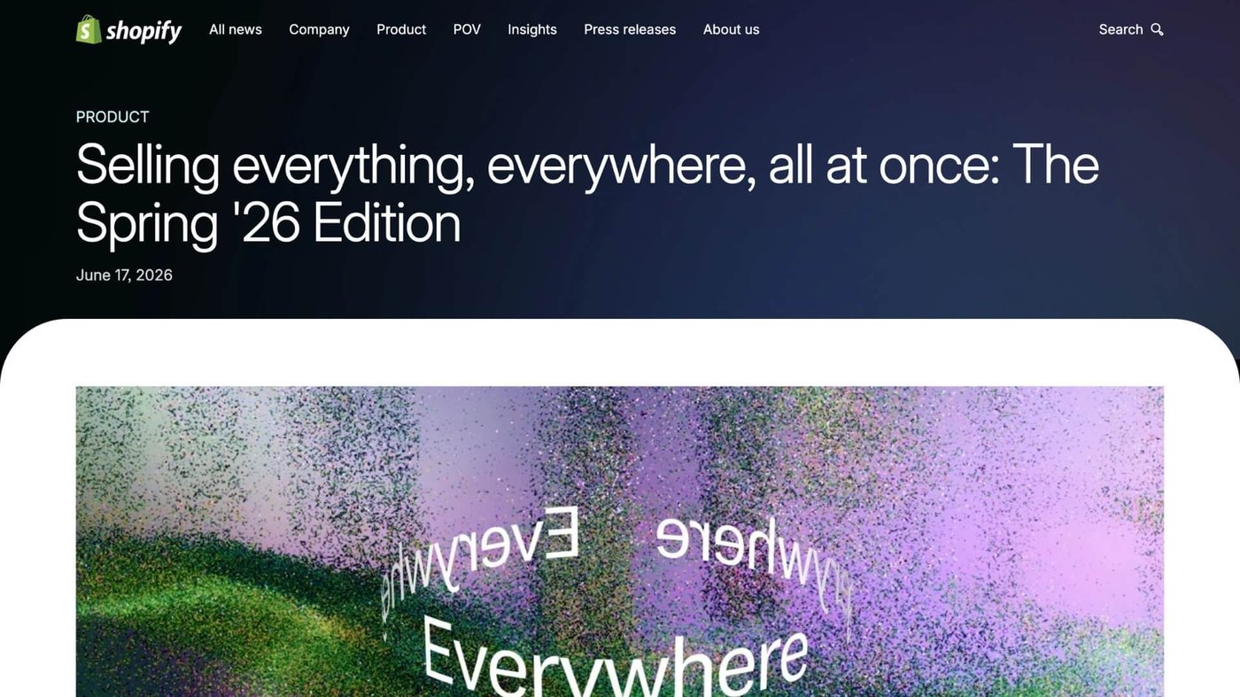 Shopify Spring 26 Edition
