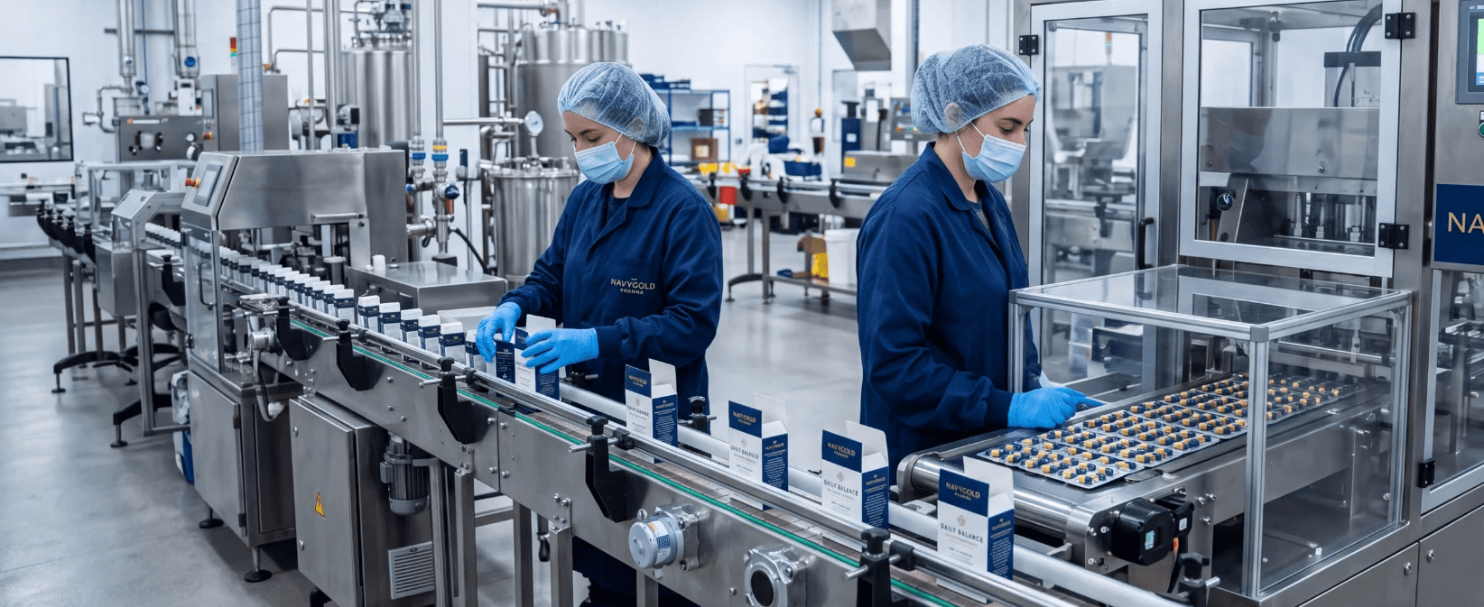 Conveyor, cartons and packaging equipment on a production line
