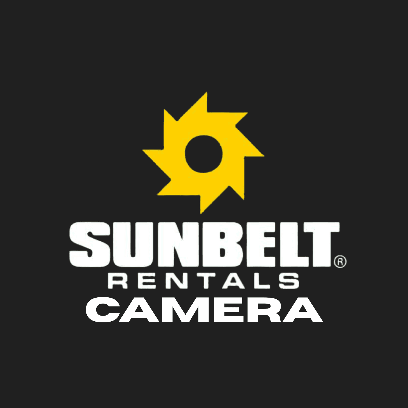 Man and two girls taking a selfie in a tent