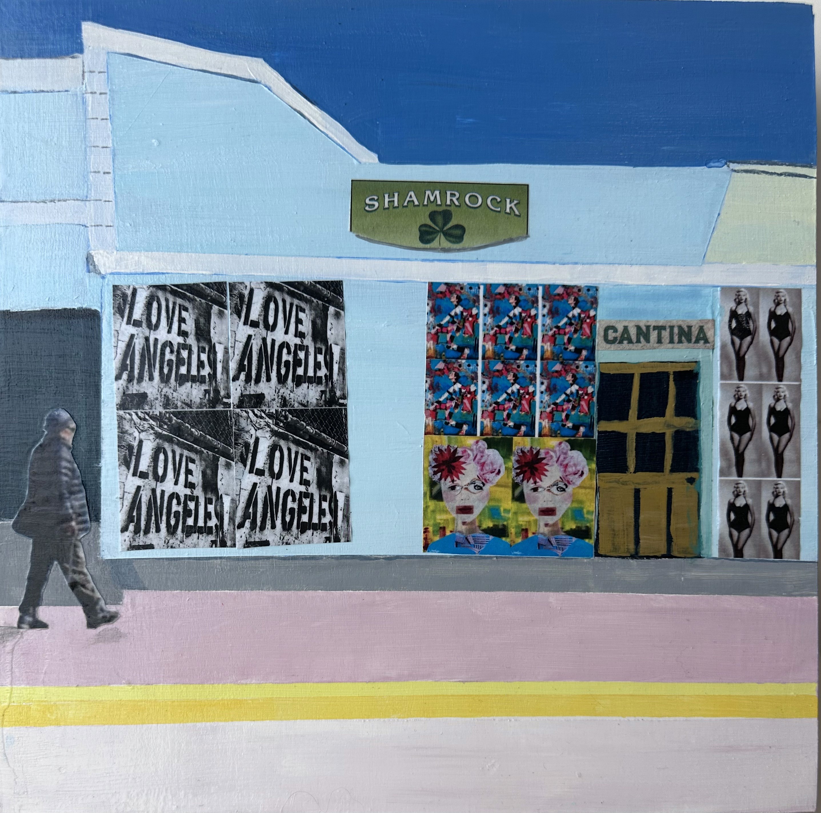 Street art on a city wall