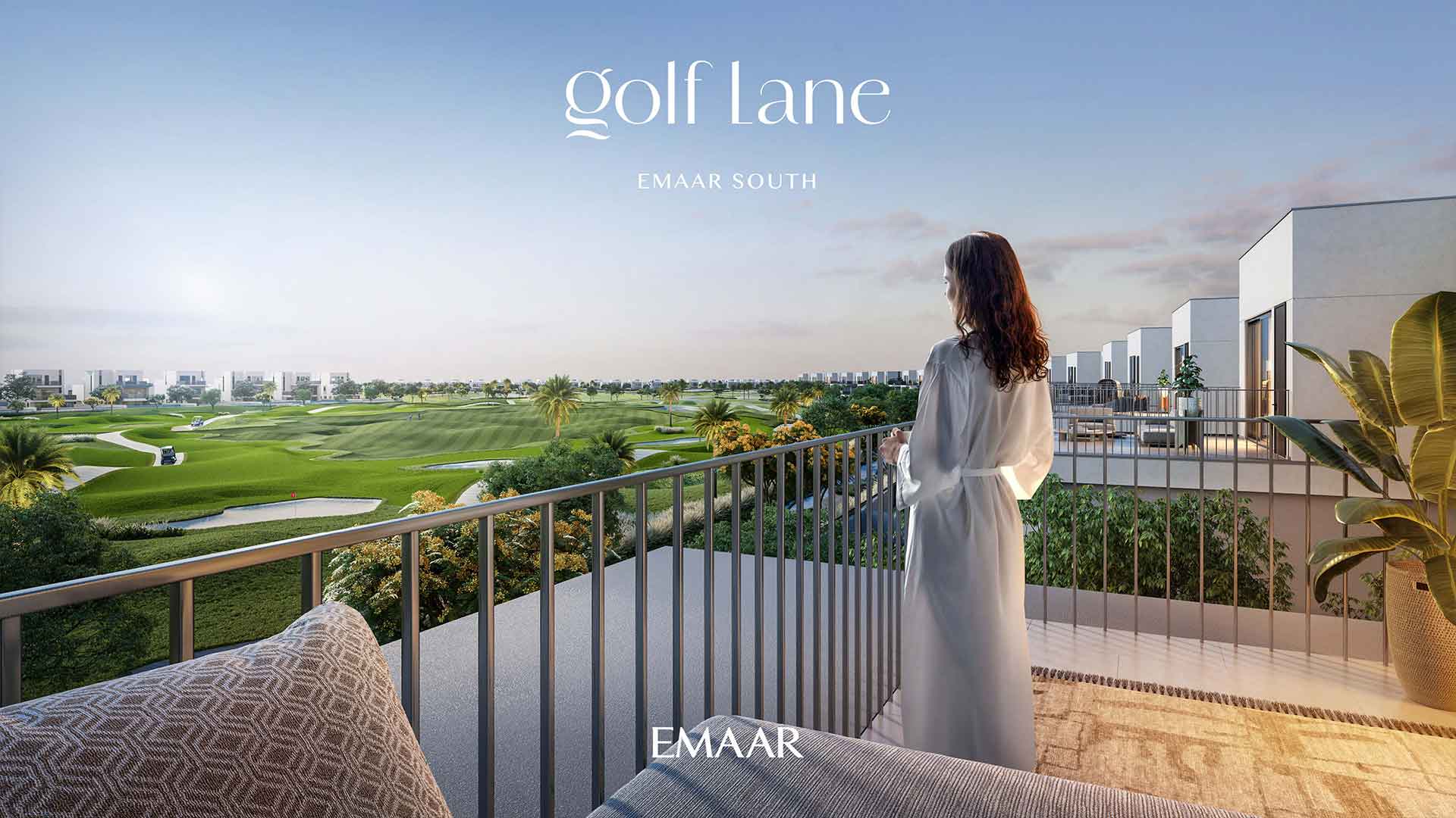 Golf Lane at Emaar South Dubai Scenic Views