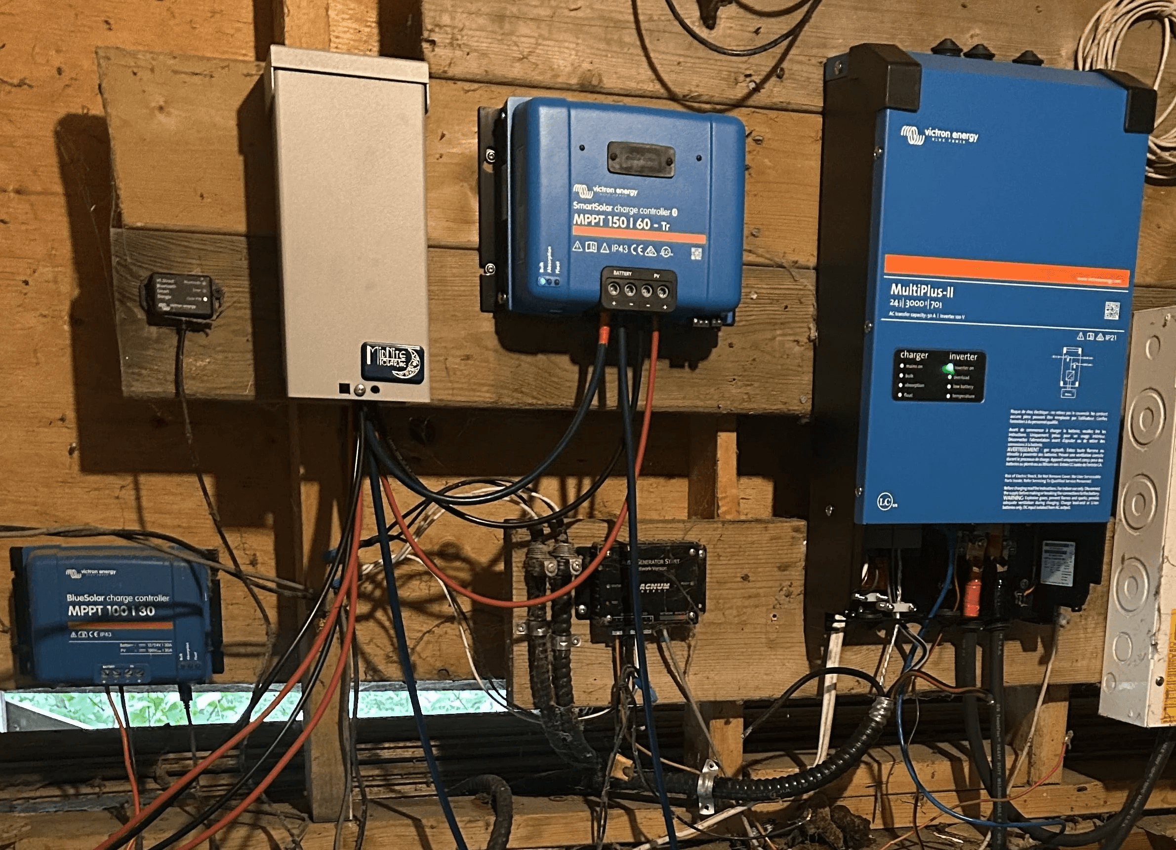 Victron Energy Off grid system custom setup built by K and C Solar