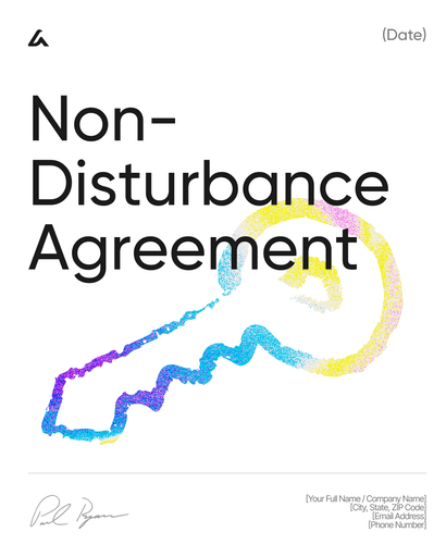 Non-Disturbance Agreement