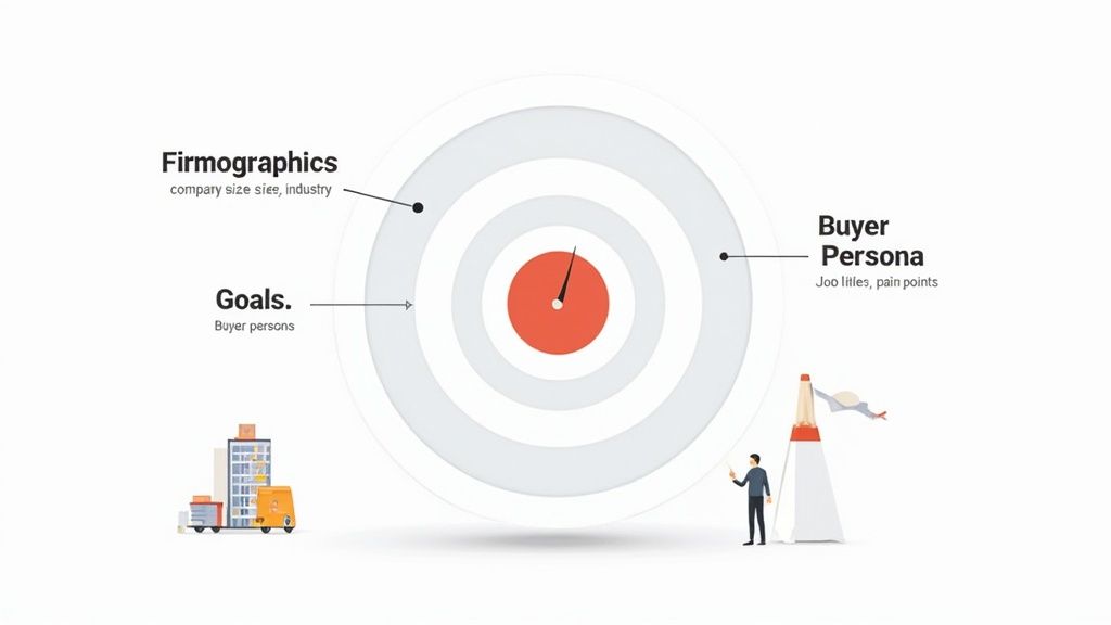 Personas being analyzed for a SaaS Ideal Customer Profile