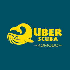 Uber scuba komodo scuba diving center indonesia company logo