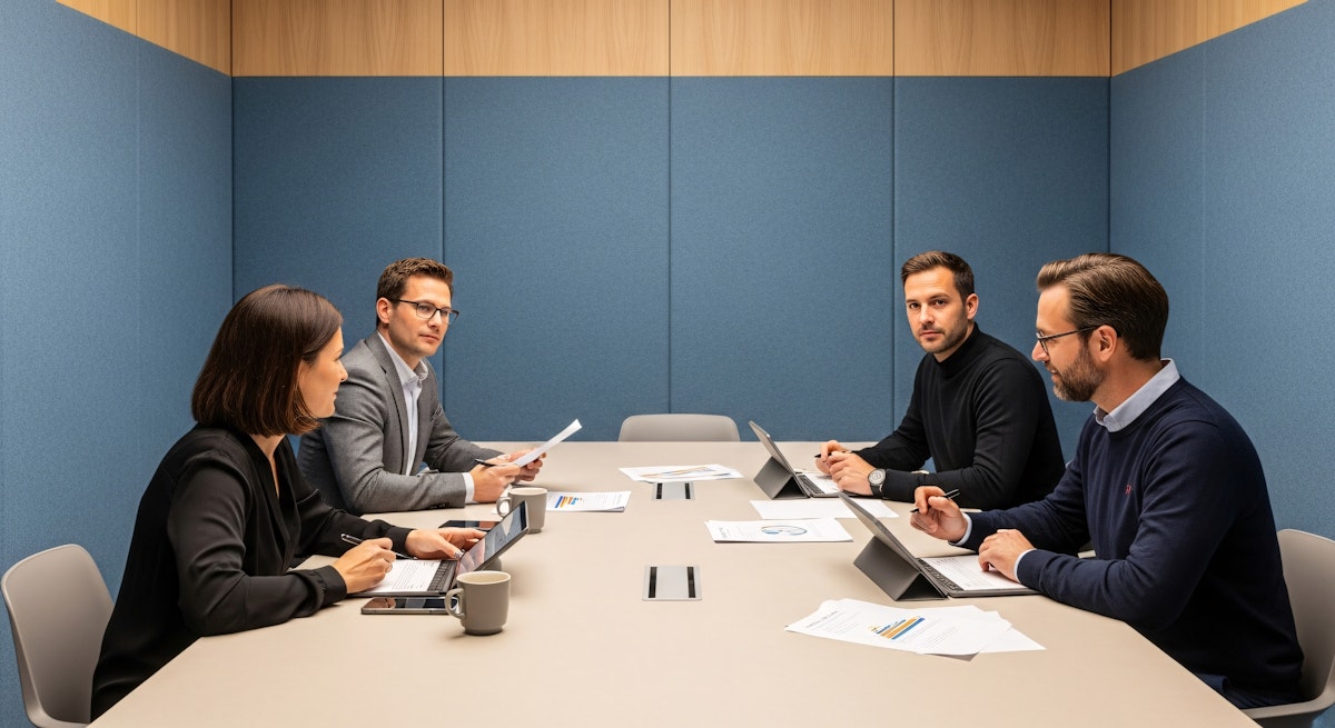 A woman standing in front of a refrigerator in a kitchen