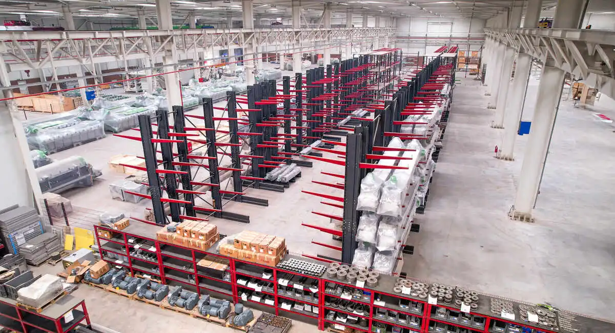 konsol kollu raf sistemi