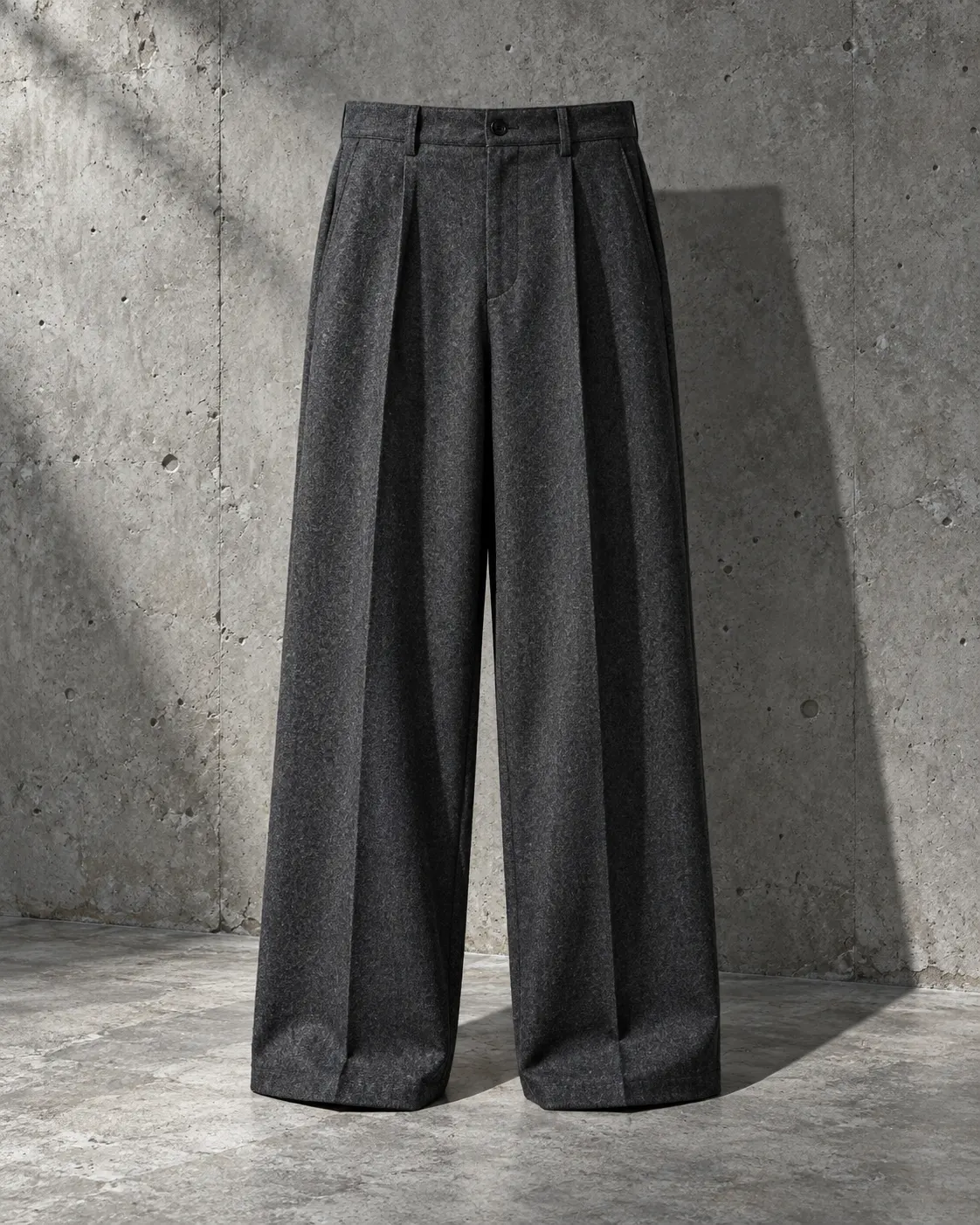Wide Trouser 03, Charcoal