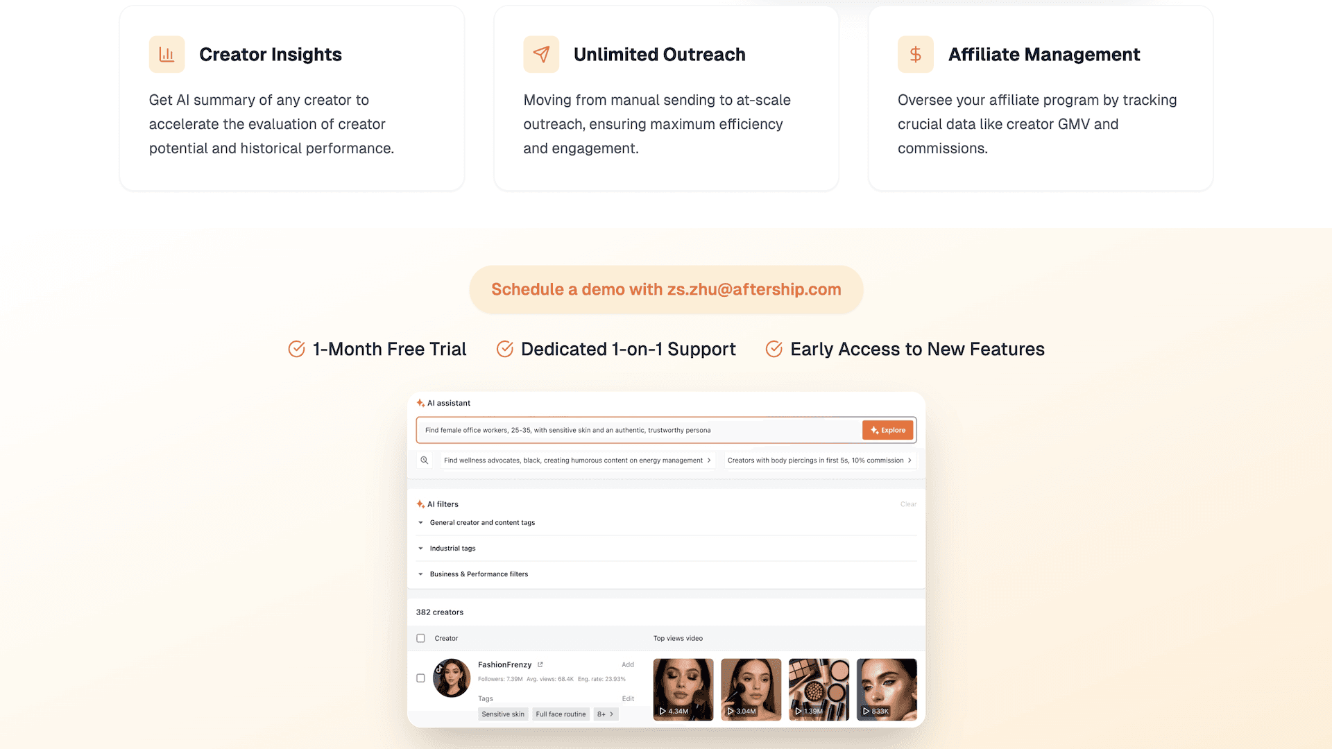 Access the most comprehensive database of TikTok Shop creators to uncover hidden gems before your competitors do.