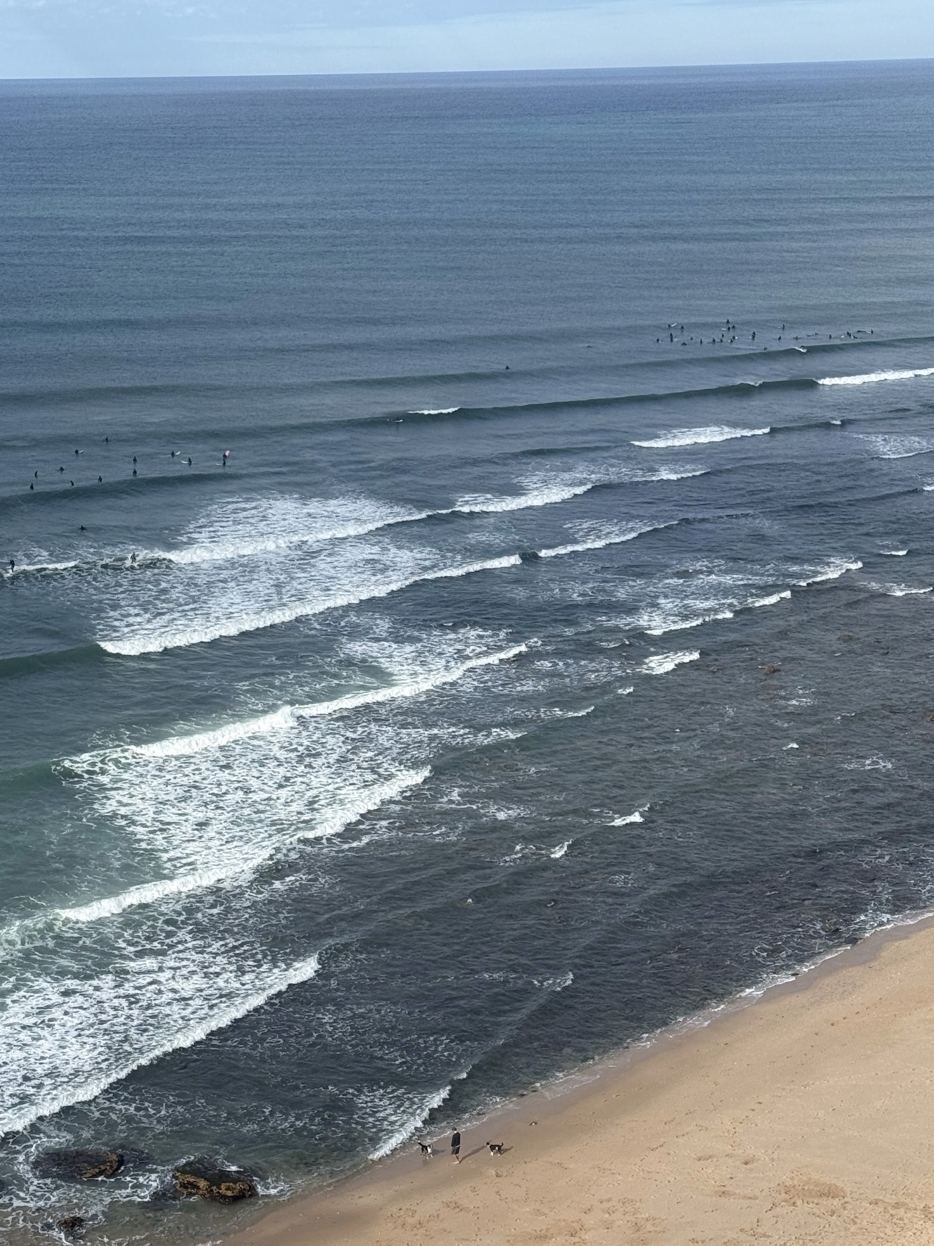 seaside surfing
