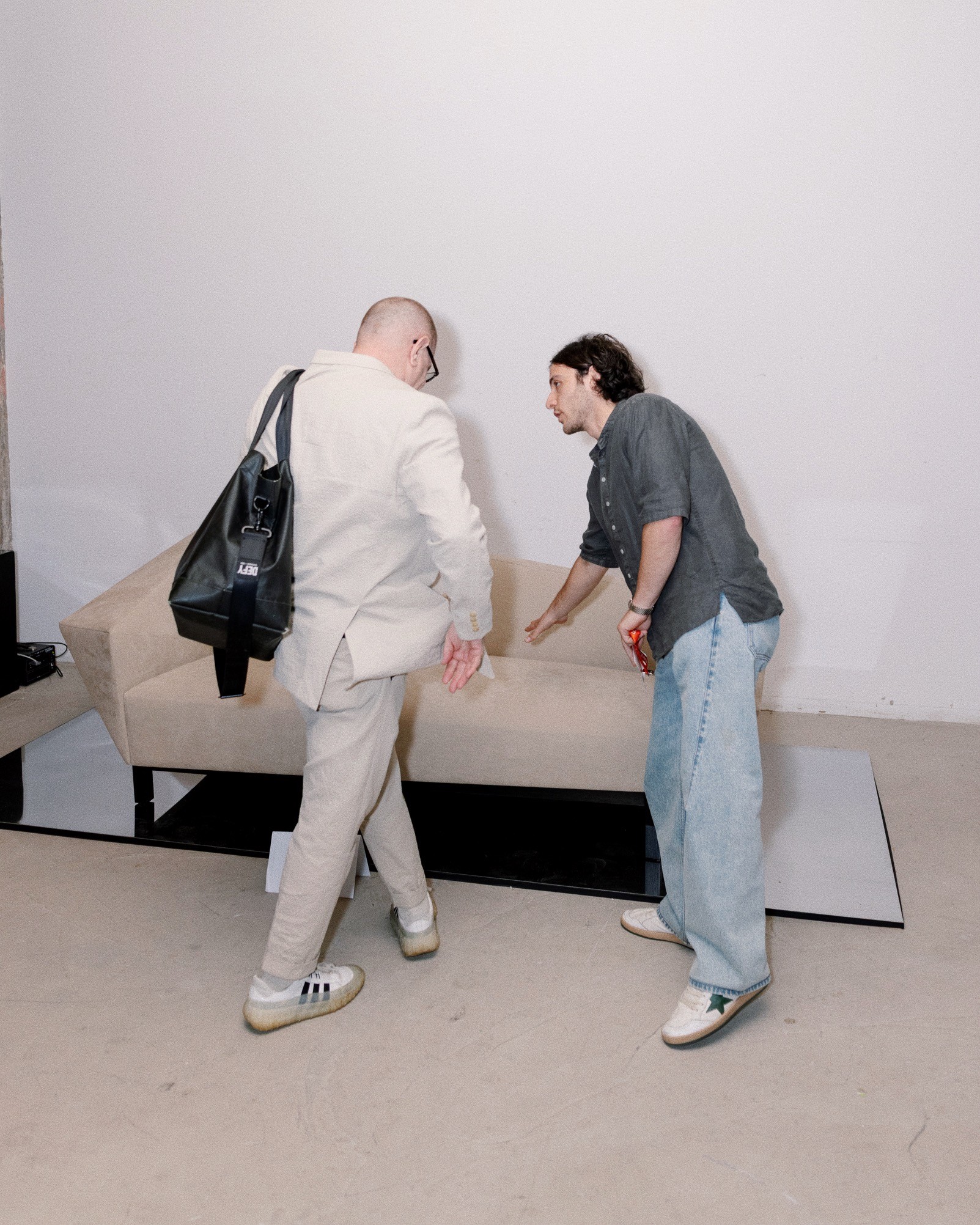 Ruby Sofa with people