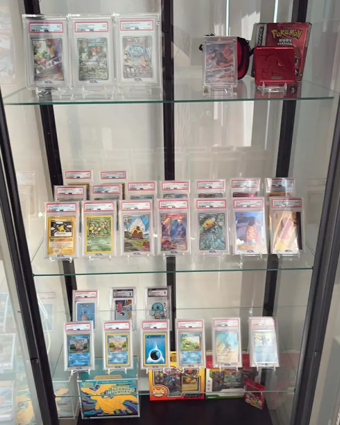 Billede af samling af Pokemon kort