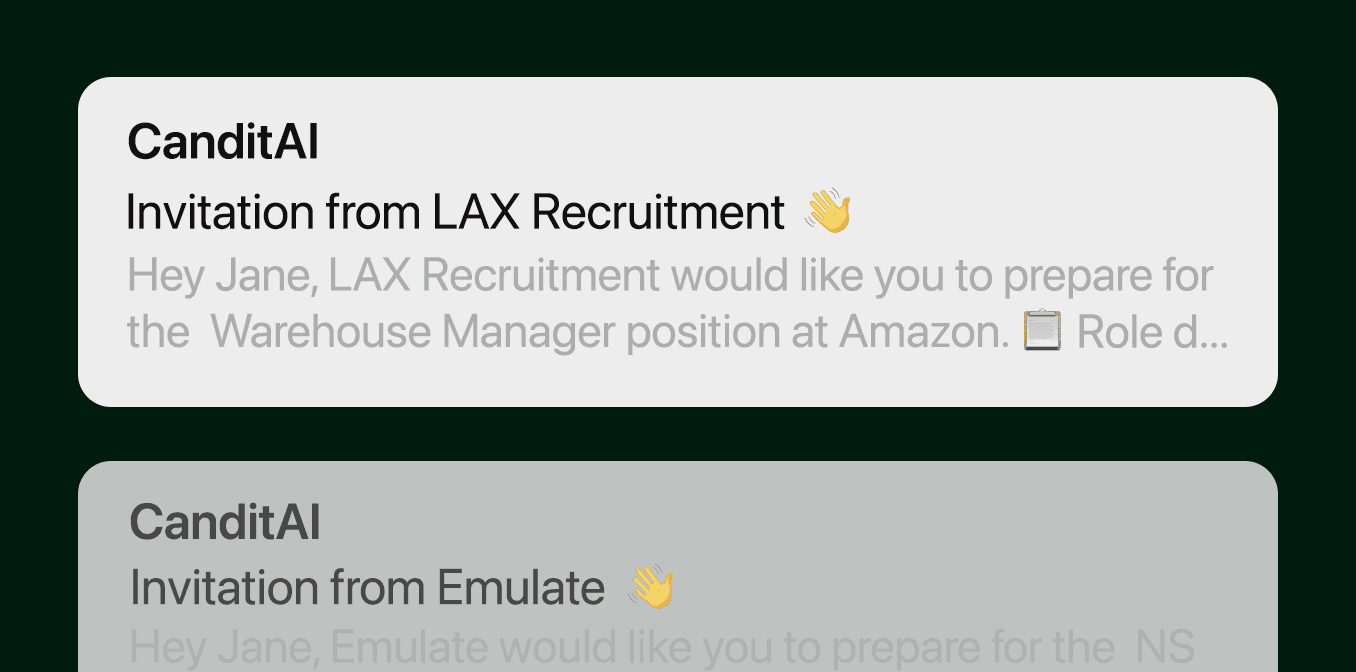 Contact list with three entries showing name, photo, and email