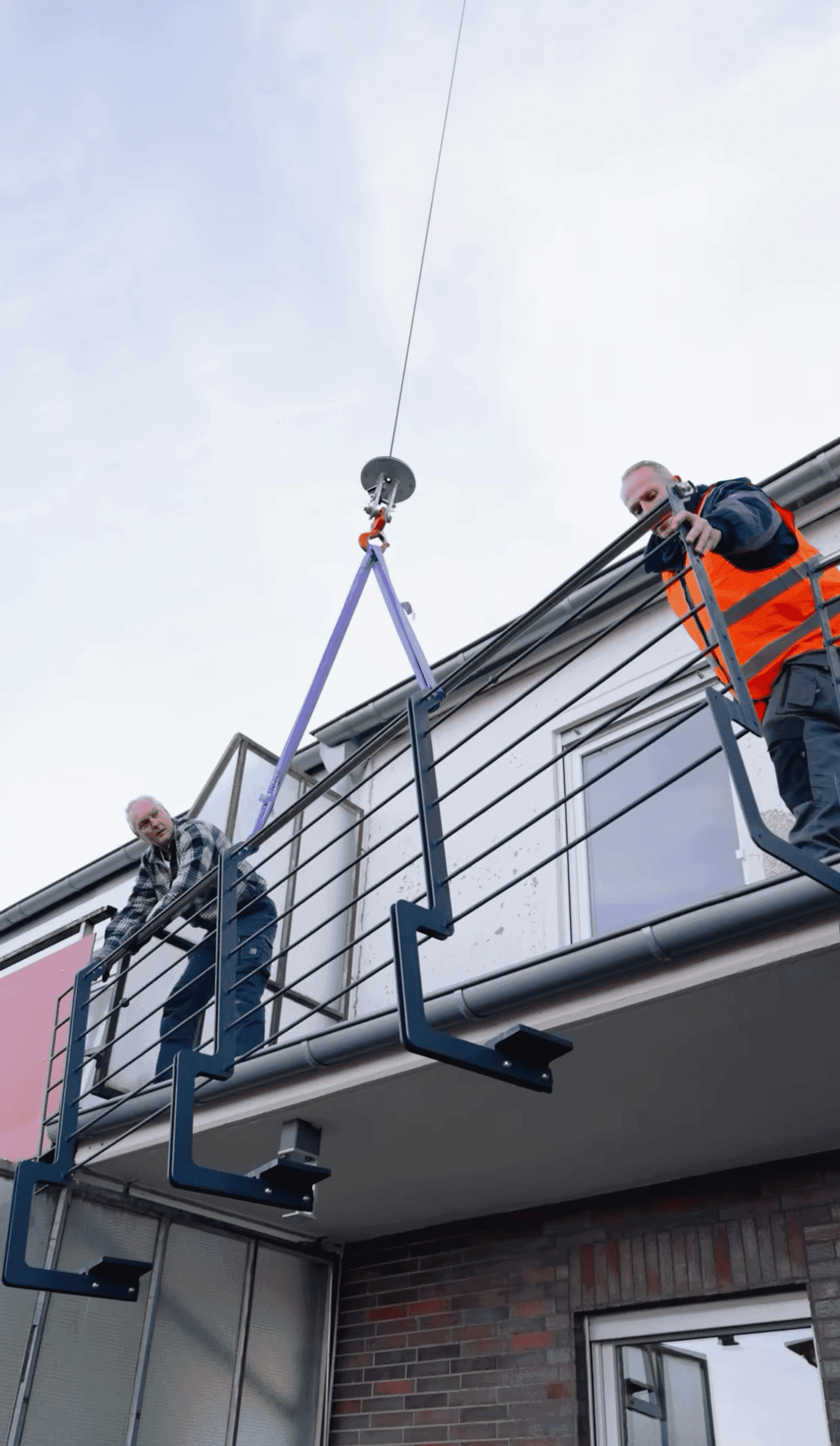 Geländer Installation in Bonn von Metallbau Landsberg