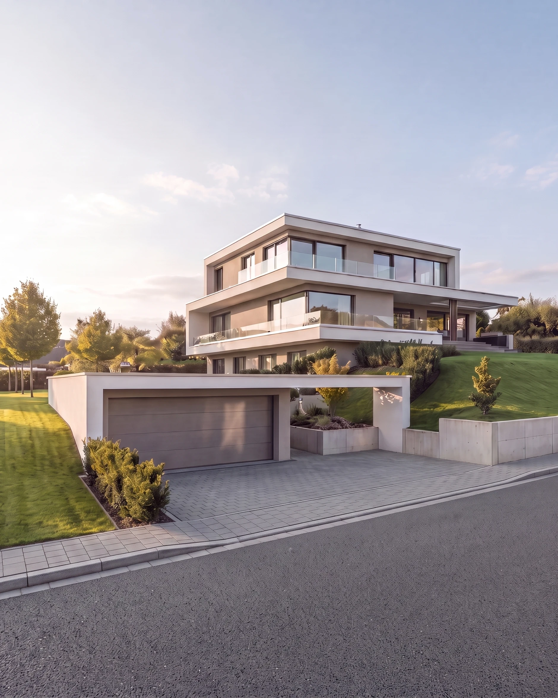 Villa F Frontansicht