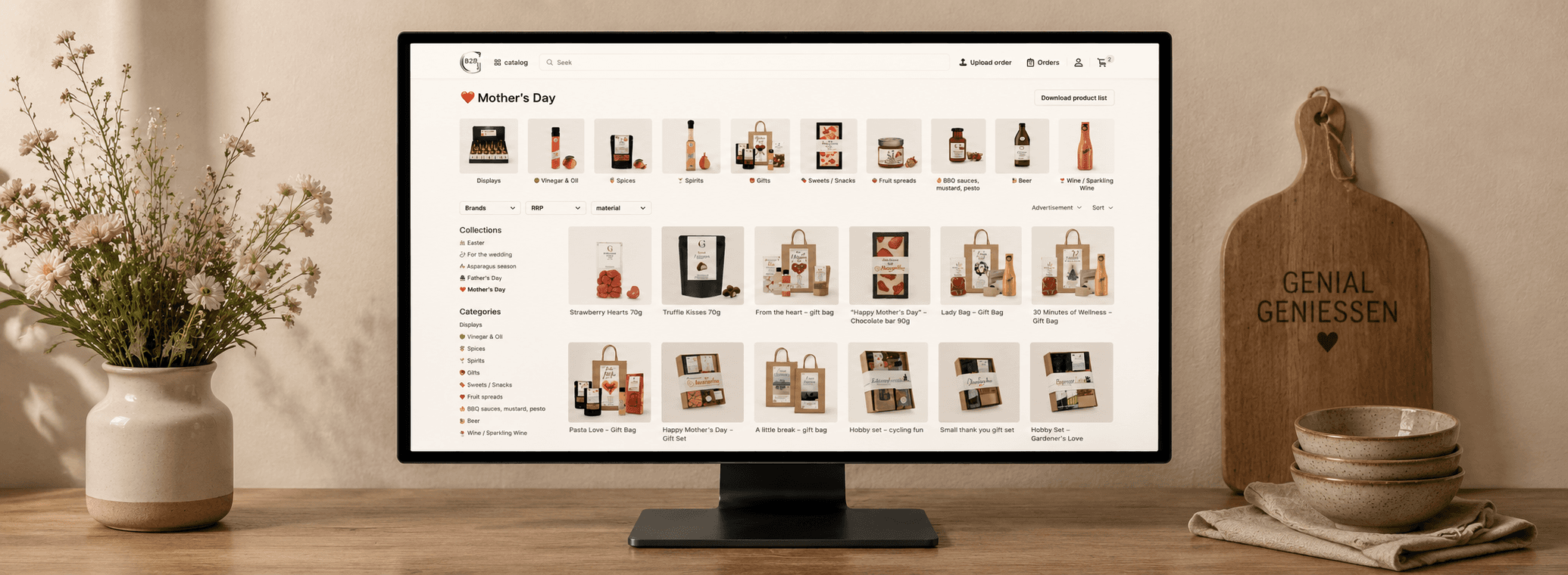 Genial Genießen B2B Portal