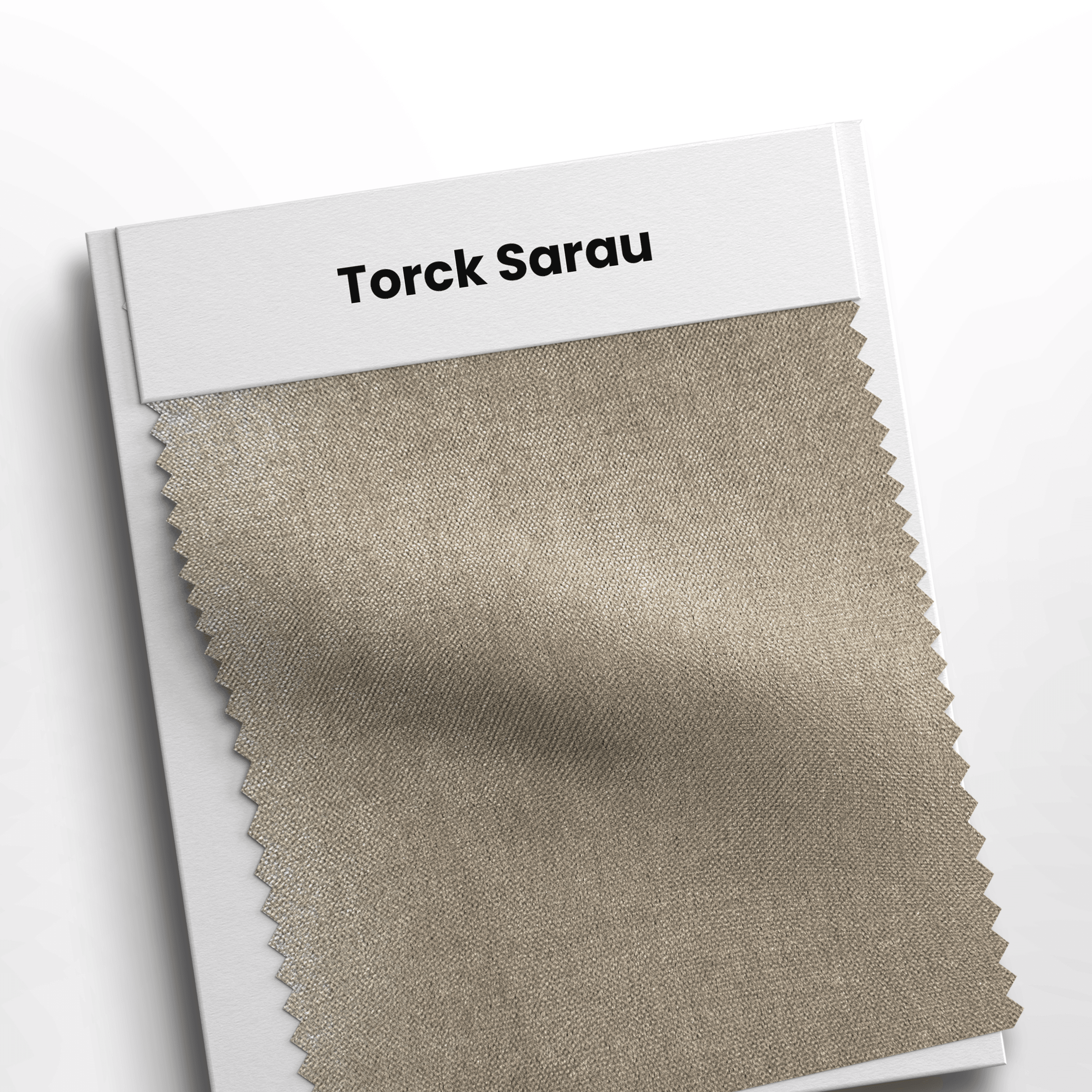 Mostruário de tecido Torck Sarau cor 20 Choco