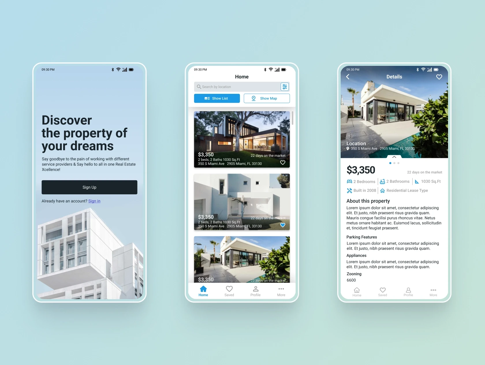 Digital product design project preview