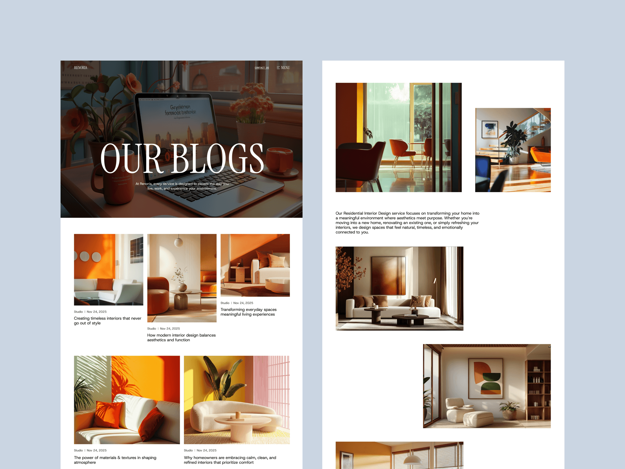 Interior Design Agency Template