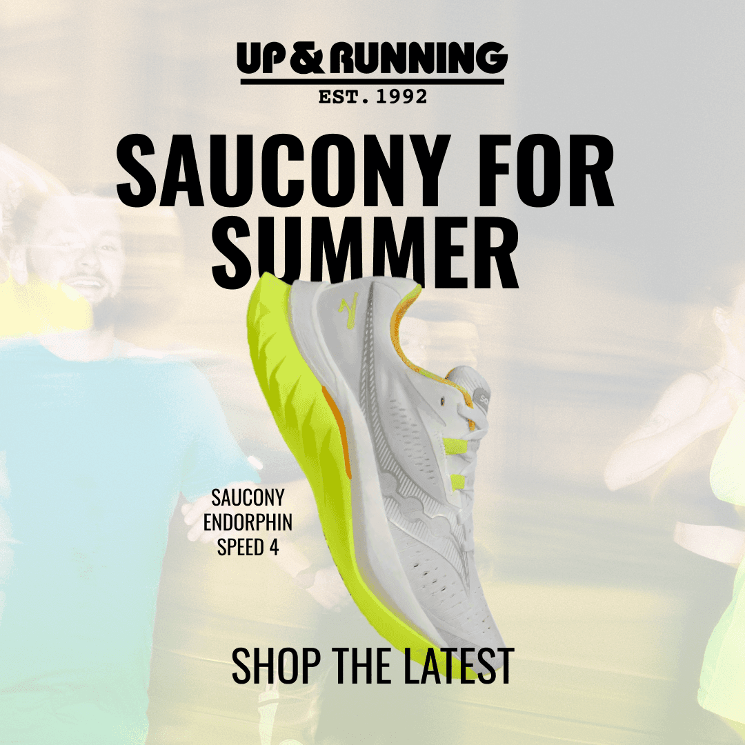 Up & Running road ad.