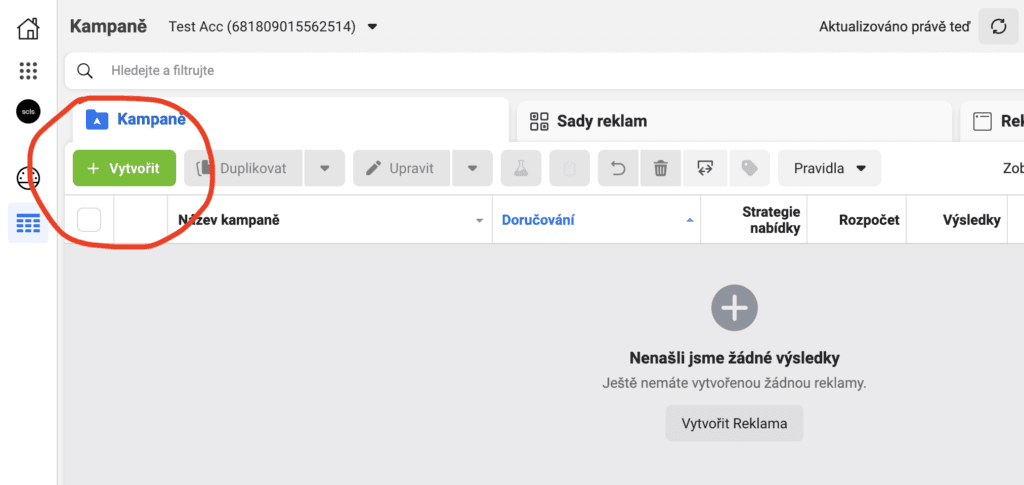 vytvoreni reklamy na facebooku