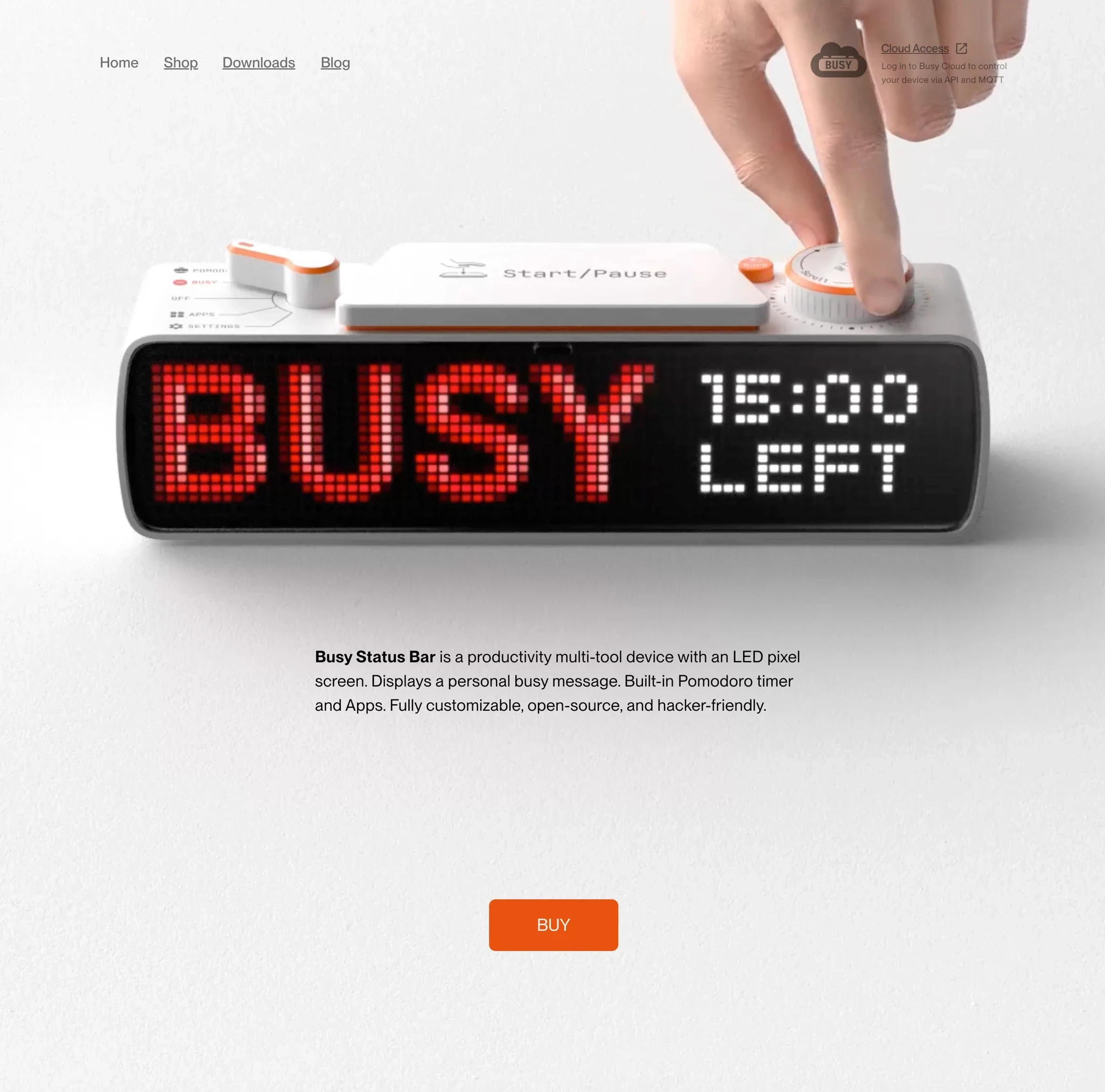 Busy Status Bar