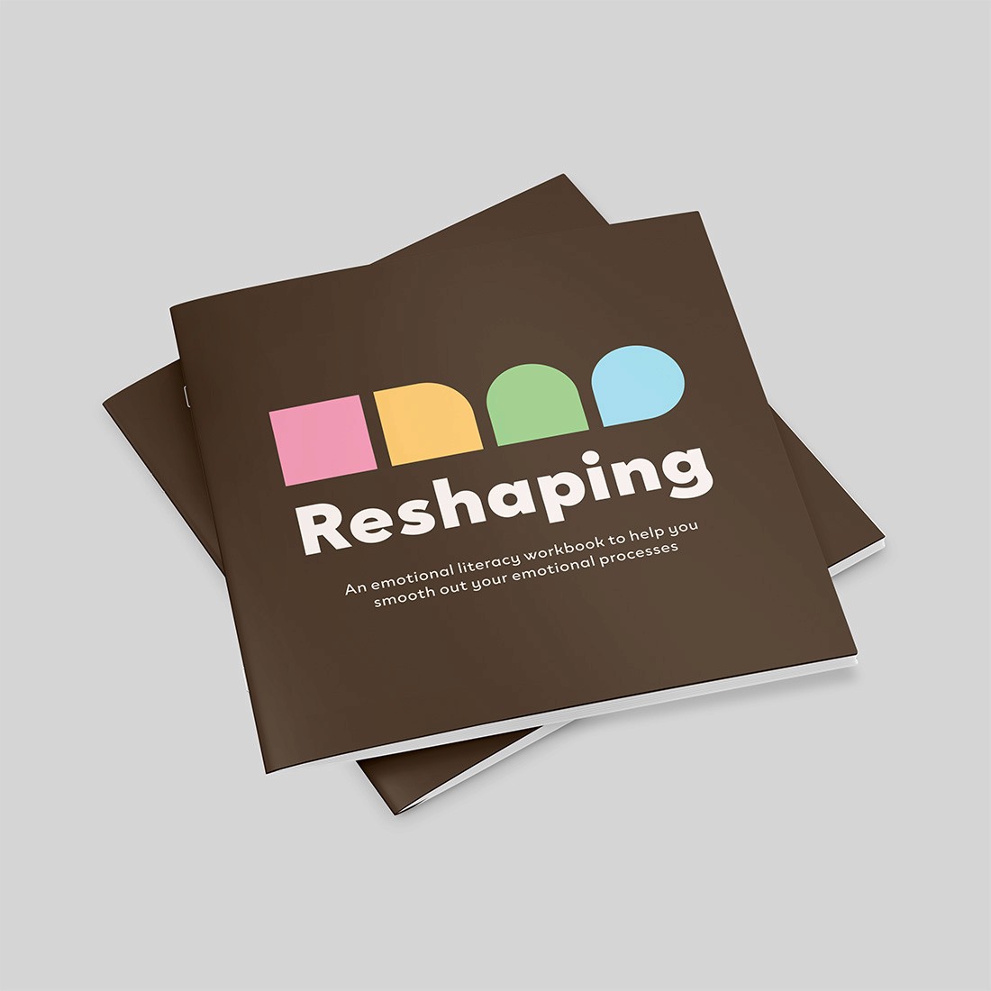 Two books stacked on top of each other with the title 'reshaping'