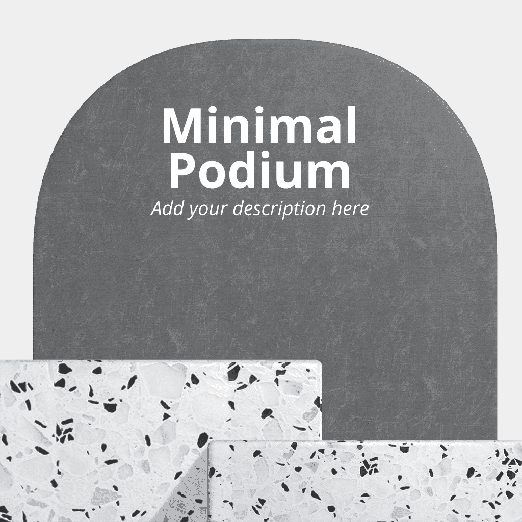 Minimal Podium Template