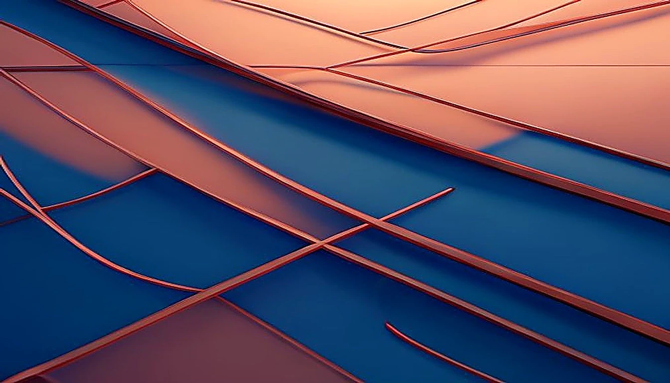 Two geometric forms contrasting hollow beauty with a dense glowing core, reflecting how SaaS web design agencies must prioritise conversion over aesthetics.