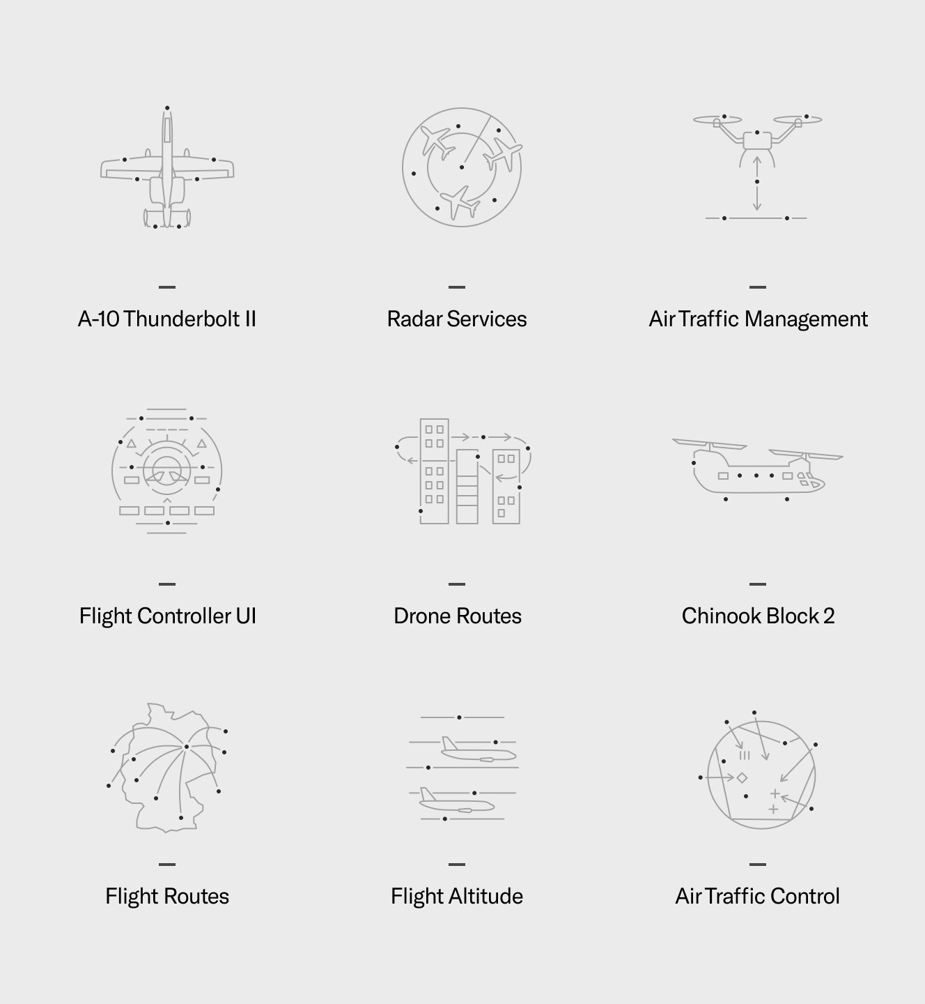 image showing icons in light duotone style